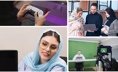 نمای گالری موبایل