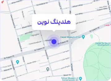 نقشه موقعیت تماس موبایل